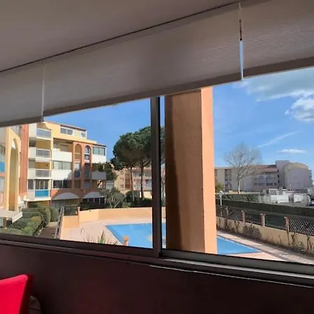 Apaprtement, 6 Pers, 1 Chambre, 1 Cabine, Loggia, Piscine Et Paking A 50m De La Mer -ref Jaca112