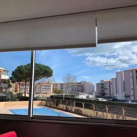 Daire Apaprtement, 6 Pers, 1 Chambre, 1 Cabine, Loggia, Piscine Et Paking A 50m De La Mer -ref Jaca112 Agde